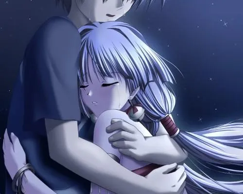 Animes abrazos - Imagui