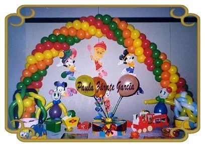AMOR POR EL ARTE: DECORACION PARA FIESTAS INFANTILES