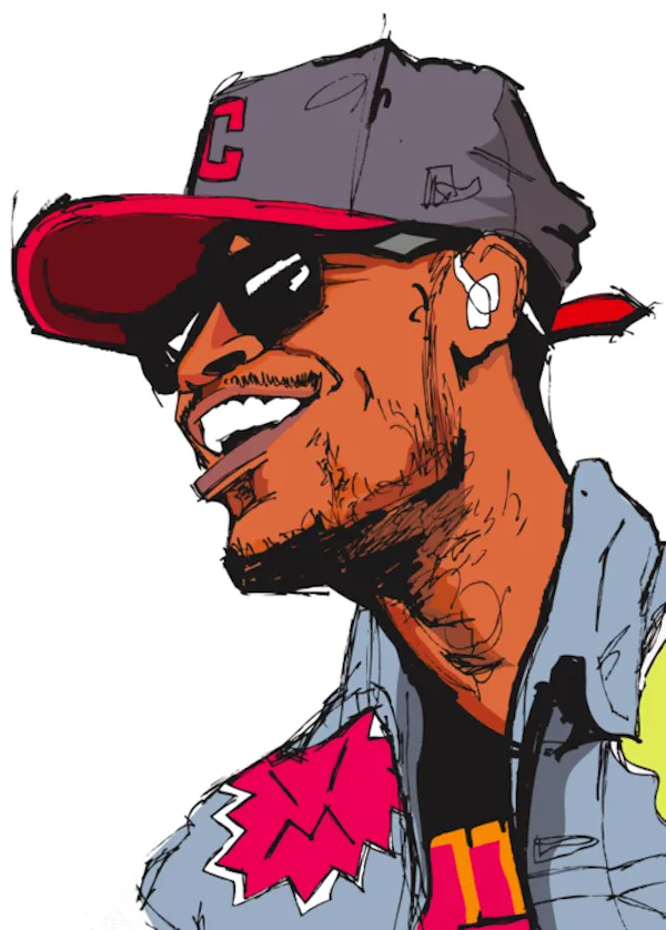 Por Amor al Arte: Dibujos de artistas de Hip Hop por Will Prince Por Amor al Arte: Dibujos de artistas de Hip Hop por Will Prince