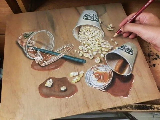 Por Amor al Arte: Dibujos hiperrealistas son tan reales que ... Por Amor al Arte: Dibujos hiperrealistas son tan reales que ...