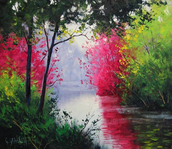 Por Amor al Arte: Hermosas Pinturas de Paisaje del Artista Graham ... Por Amor al Arte: Hermosas Pinturas de Paisaje del Artista Graham ...