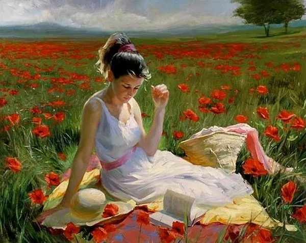 Por Amor al Arte: Las hermosas pinturas de Vladimir Volegov