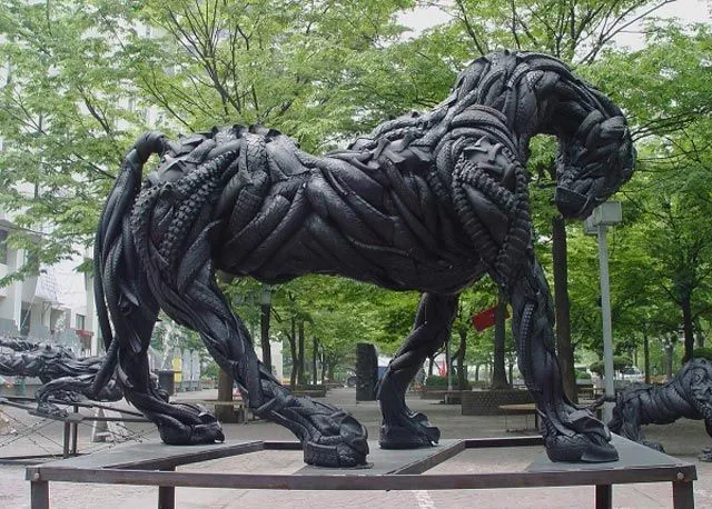 Por Amor al Arte: Sorprendente esculturas de animales hechas de ...