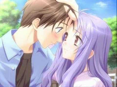 amor, besos y abrazos de anime - YouTube