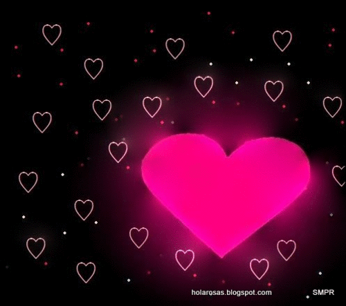 Girls animados de corazones en movimiento - Imagui