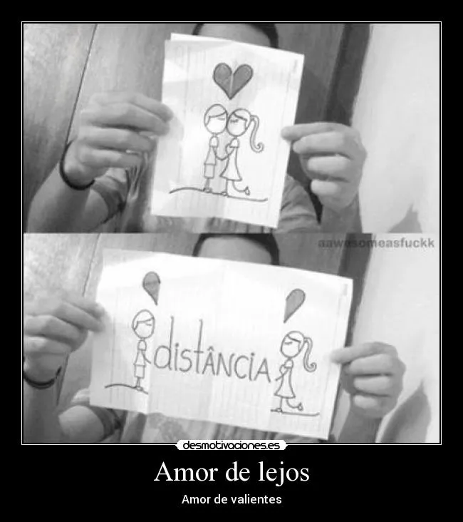Amor de lejos | Desmotivaciones