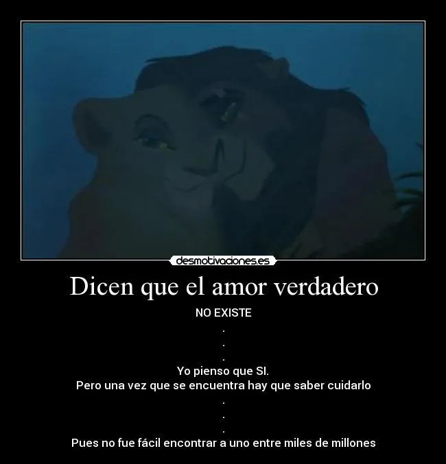 Dicen que el amor verdadero | Desmotivaciones Dicen que el amor verdadero | Desmotivaciones