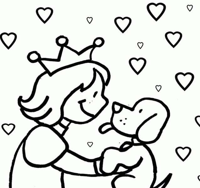 elmets: Dibujos de amor para colorear
