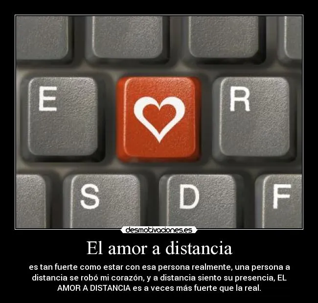 El amor a distancia | Desmotivaciones