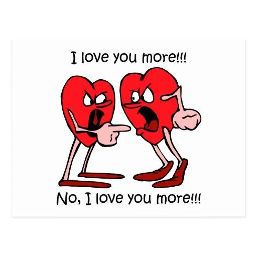 Amor divertido postales de Zazzle.