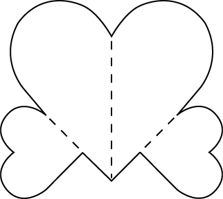 Amor em dobras S2: Cartão Coração Pop Up