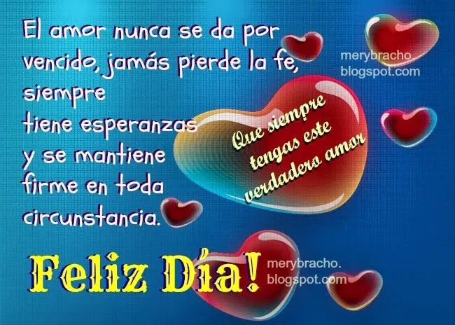 El amor tiene esperanzas. Feliz Día | Entre Poemas y Vivencias El amor tiene esperanzas. Feliz Día | Entre Poemas y Vivencias