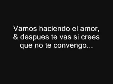 vamos haciendo el amor - Espinoza Paz (Letra) - YouTube