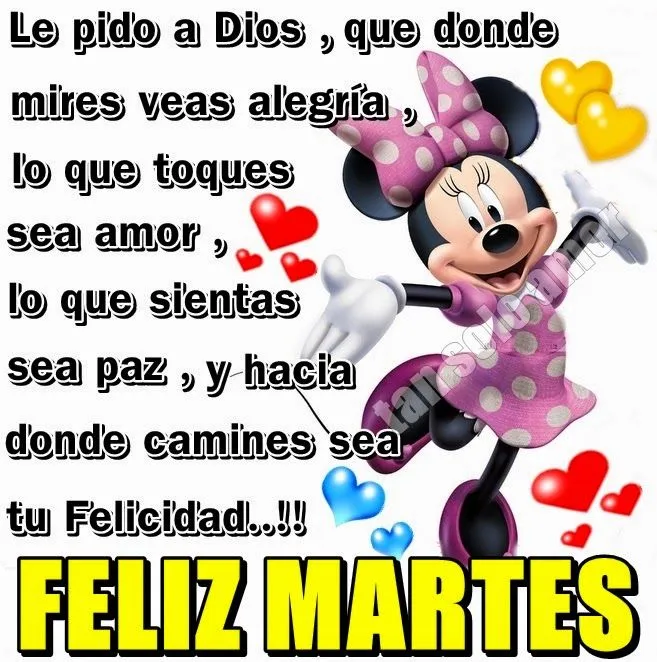 tan solo amor: Feliz Martes