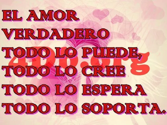 El Amor Verdadero - Frases de amor, Dios Es Bueno, DiosEsBueno.Com ...