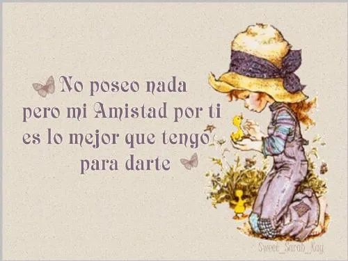 El Amor: Mas frases graficas de amistad