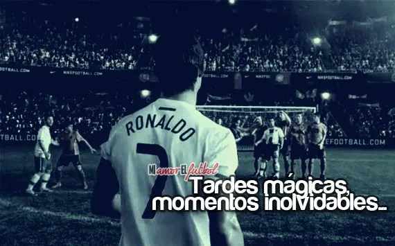 MI AMOR; EL FUTBOL