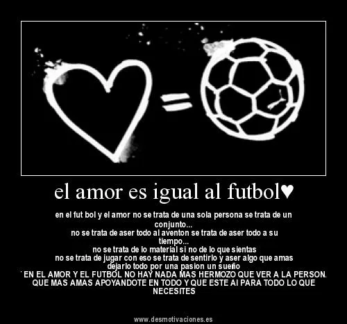 Amor y fútbol | SARITA