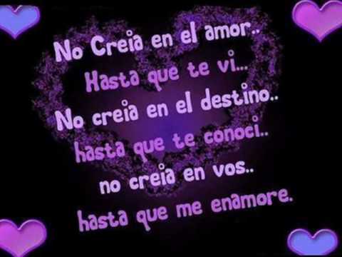 Tu Amor Es Lo Más Hermoso En Mi Vida - YouTube