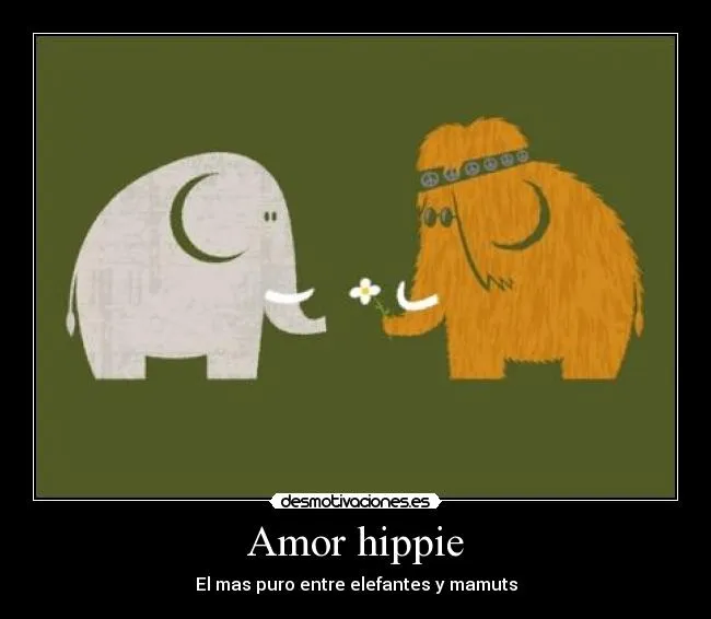 Amor hippie | Desmotivaciones