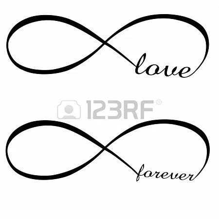 Amor Infinito, Forever Foto de archivo - 17583309 | Tatuajes ...