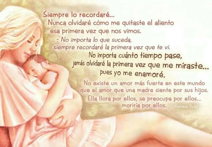 Amor de madre | Frases | Pinterest | Amor