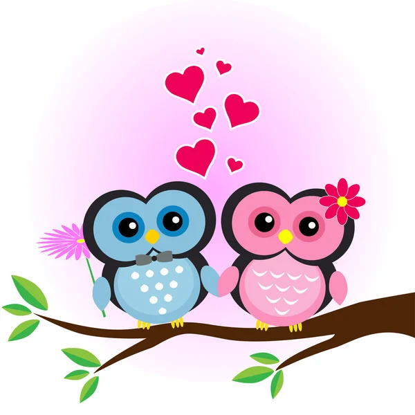 Amor pareja buho — Vector stock © K_Tatsiana #30204453 Amor pareja buho — Vector stock © K_Tatsiana #30204453