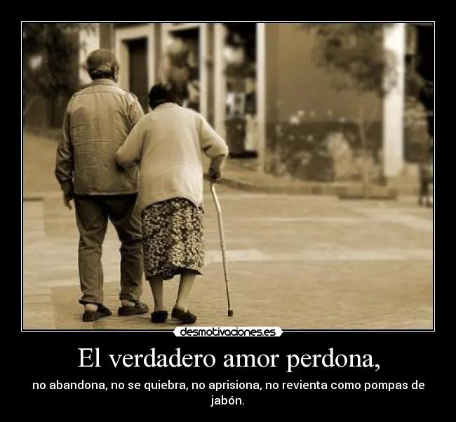 El verdadero amor perdona, | Desmotivaciones