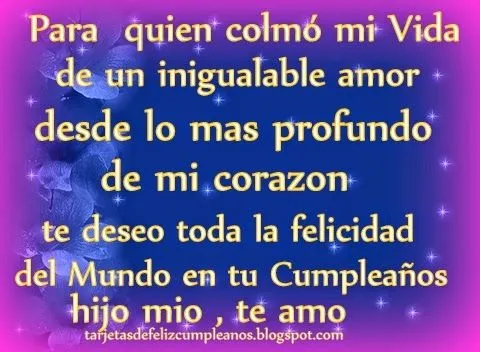 Amor y Reflexion: Imágenes de cumpleaños para tarjetas l Mensajes ...