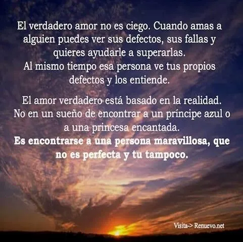 El verdadero amor | Reflexiónes y mensajes positivos | Pinterest