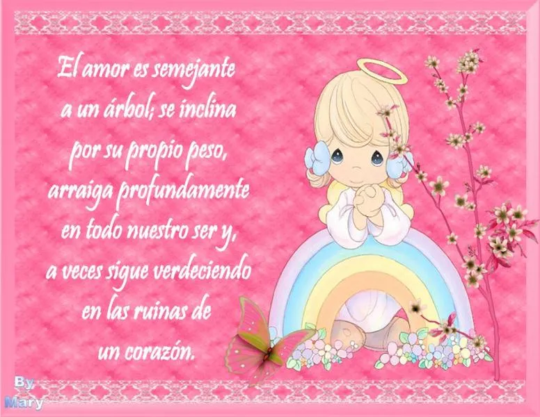 El amor es semejante a un arbol.. | Gotitas de Amor!