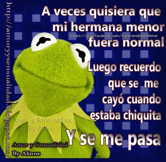AMOR Y SENSUALIDAD: FRASES CON LA RANITA RENE AMOR Y SENSUALIDAD: FRASES CON LA RANITA RENE