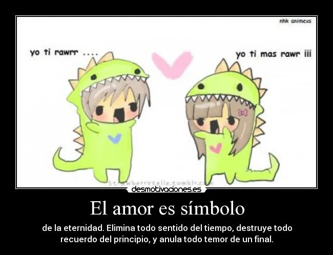 El amor es símbolo | Desmotivaciones