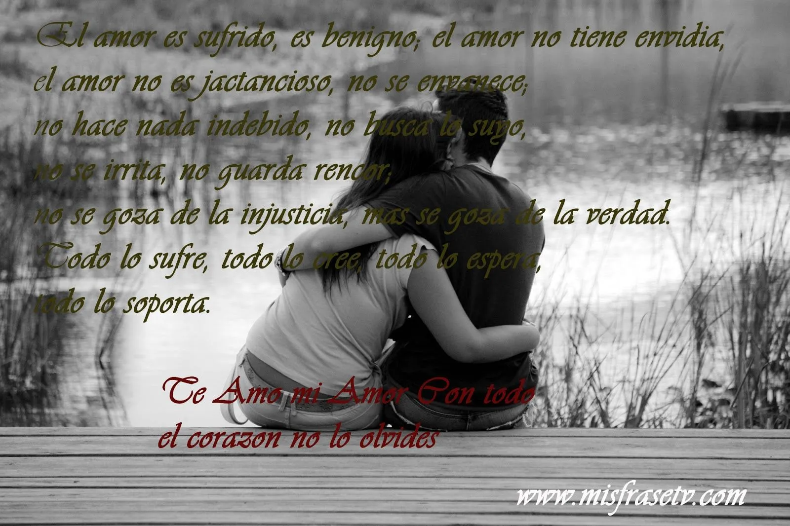 El Amor es sufrido,es benigno,el Amor no tiene Envidia - Frases de ... El Amor es sufrido,es benigno,el Amor no tiene Envidia - Frases de ...