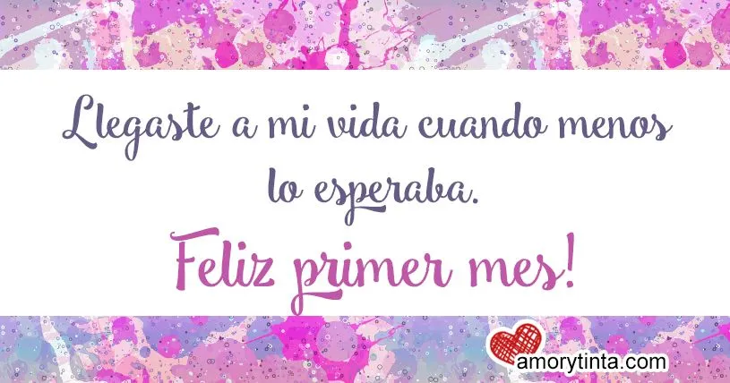Amor y Tinta: Frases para el primer mes de novios Amor y Tinta: Frases para el primer mes de novios
