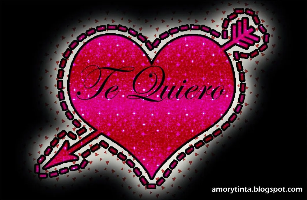 Amor y Tinta: Imagenes con frase Te Quiero