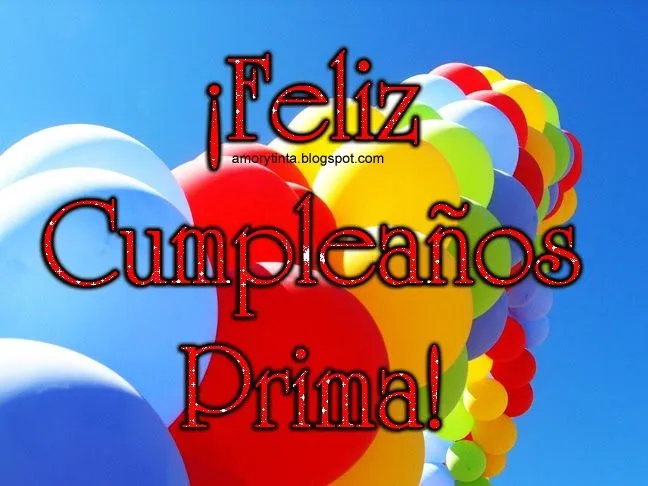 Amor y Tinta: Tarjetas de cumpleaños para mi prima