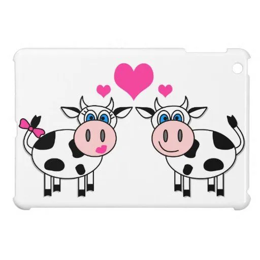 Amor verdadero - vacas y dibujo animado lindos de | Zazzle