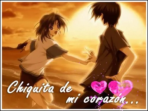 Chiquita de mi corazón… - Anime - Ninio Romantico 