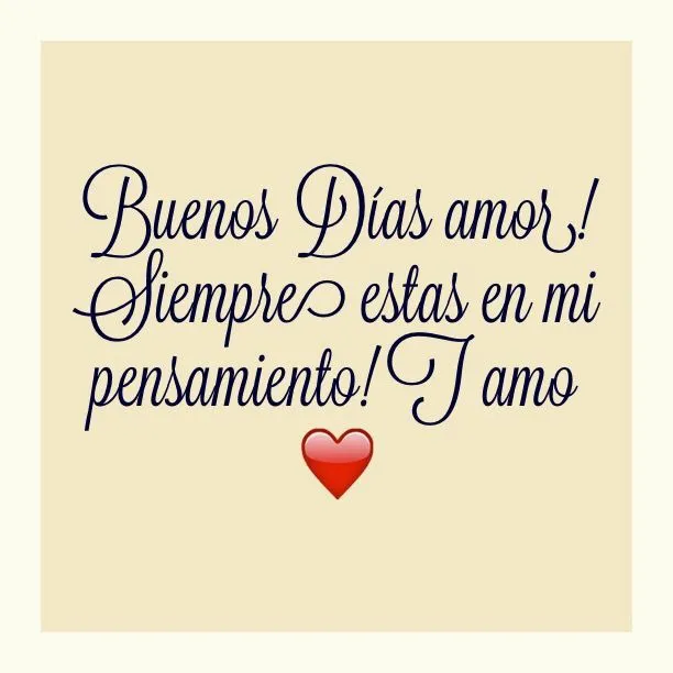 Buenos Dias Amor....es d21....y falta muy poco.....te amo y solo ...