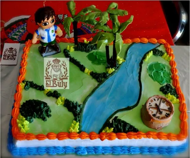 El Buly Boutique de Fondant: Pastel Go Diego Go