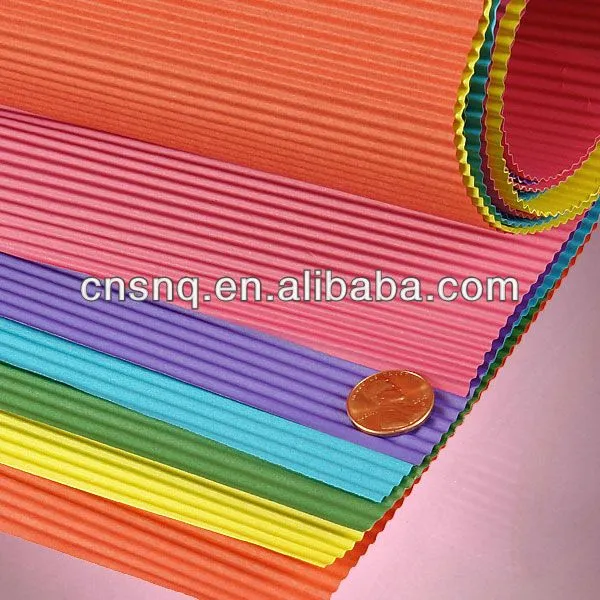 S & Q de papel corrugado de color E-B-C-A flauta corrugado abrigo ... S & Q de papel corrugado de color E-B-C-A flauta corrugado abrigo ...
