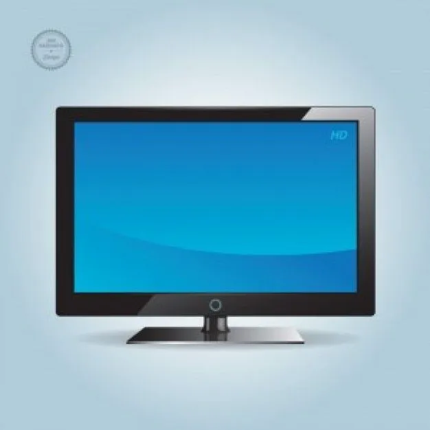 Amplia pantalla azul hd tv vector | Descargar Vectores gratis Amplia pantalla azul hd tv vector | Descargar Vectores gratis