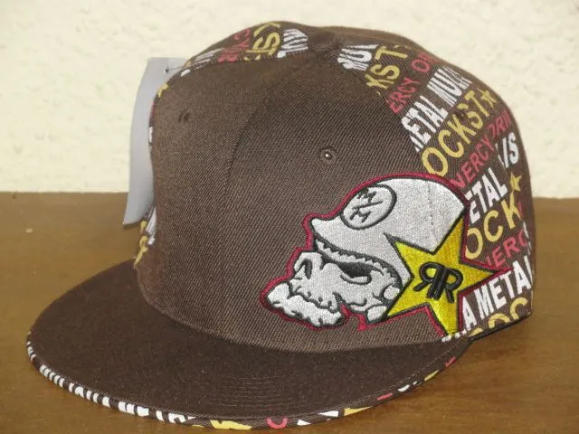 amplia Subasta terreno De 7 Gorras Planas Rockstar Metal Mulisha ... amplia Subasta terreno De 7 Gorras Planas Rockstar Metal Mulisha ...