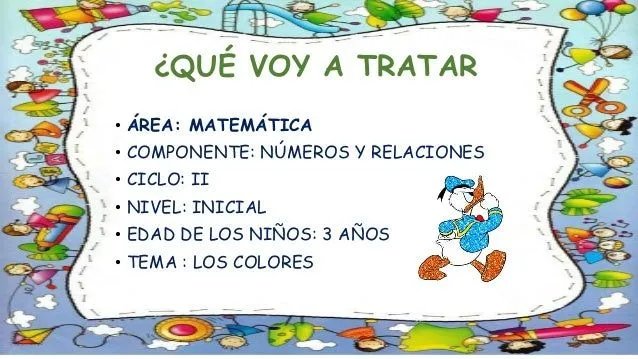 &quot;LOS COLORES&quot; TRABAJO PARA NIÑOS DE INICIAL 3 AÑOS