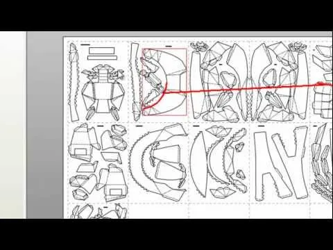 Plano para hacer casco de iron man - Imagui