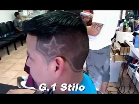 Diseños de estrellas en el pelo - Imagui