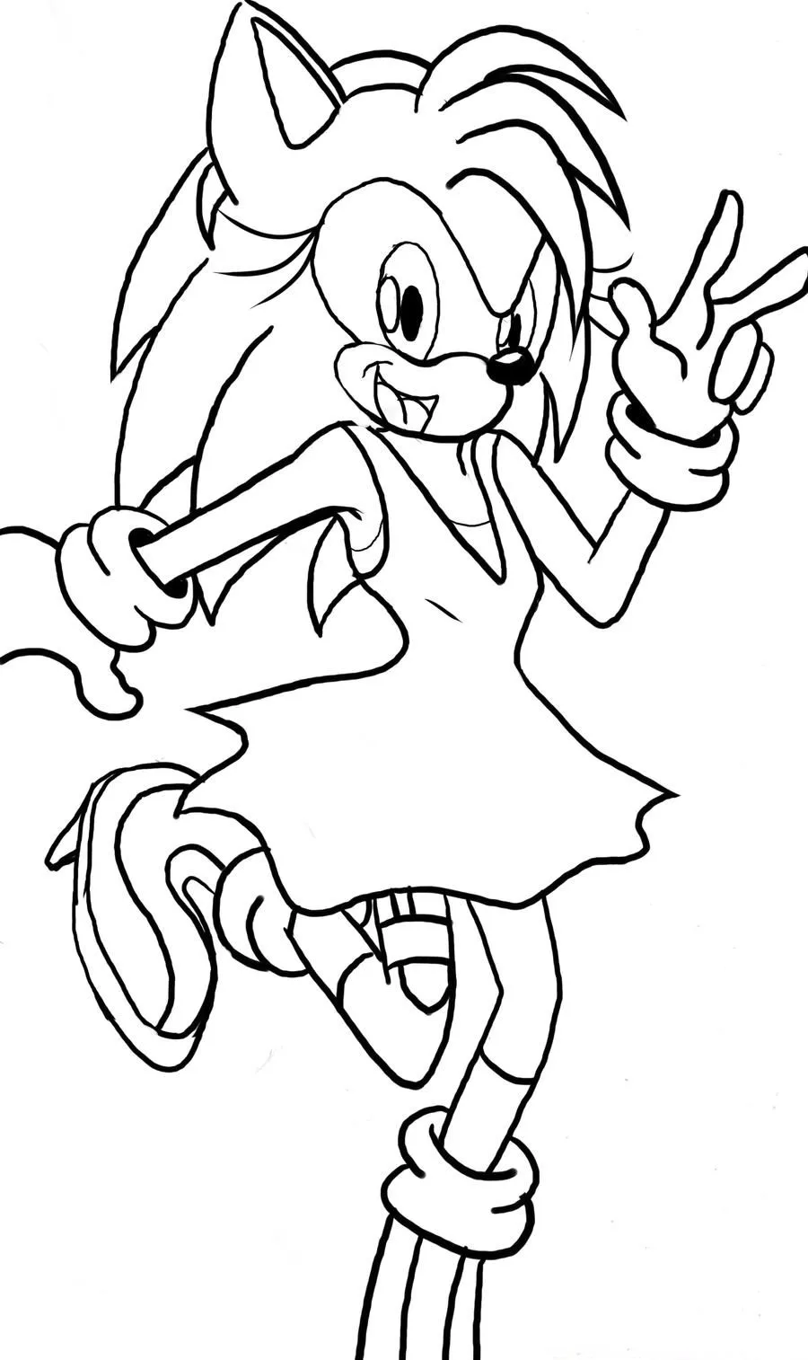 Amy Rose: Re-Design by srlOctober23 on deviantART Amy Rose: Re-Design by srlOctober23 on deviantART