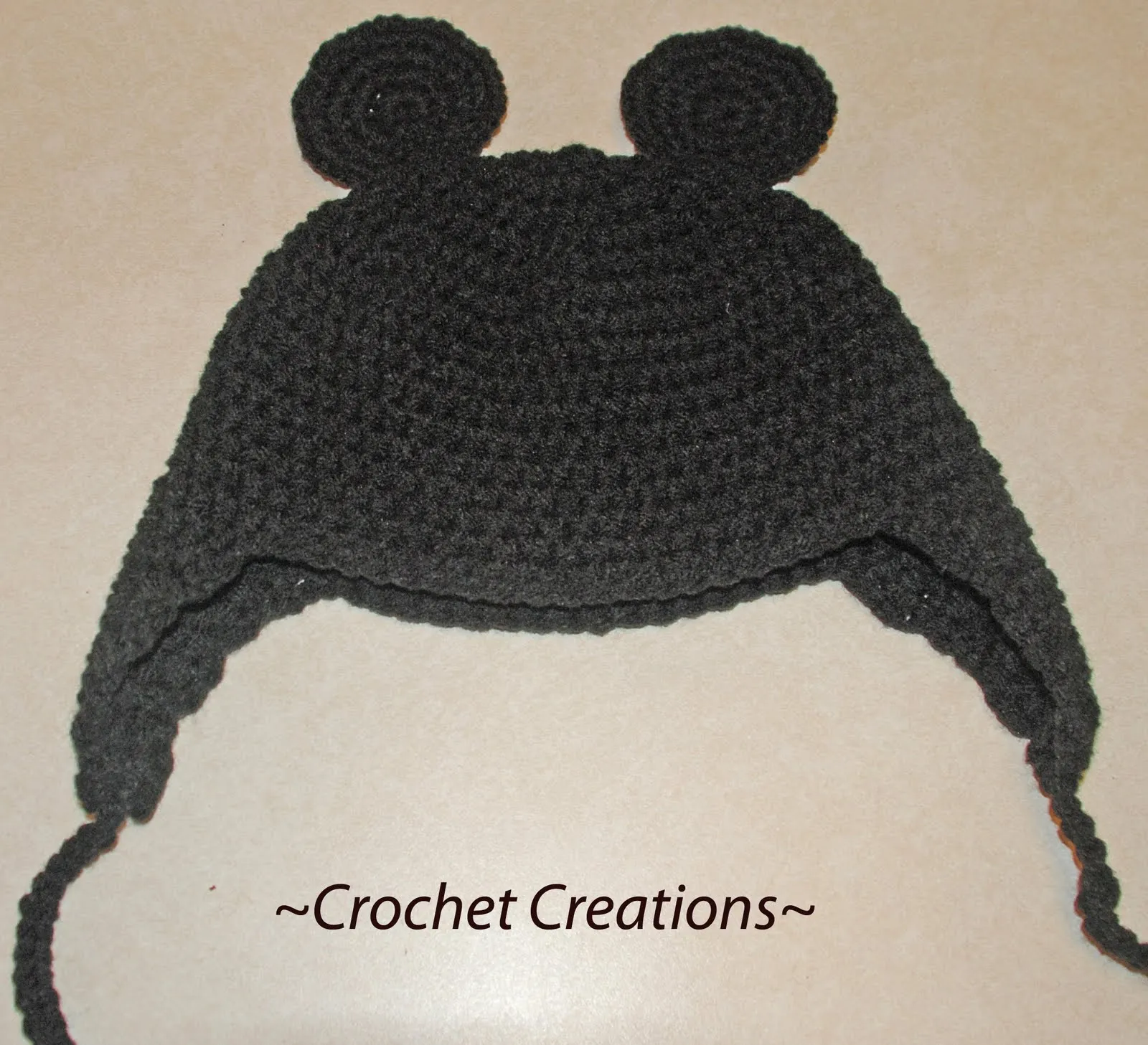 Amy's Crochet Creative Creations: Crochet Mickey Mouse Child Ear ... Amy's Crochet Creative Creations: Crochet Mickey Mouse Child Ear ...