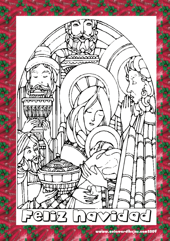 Ana de Austria Religión: Navidad. Sagrada Familia. Dibujos para ...